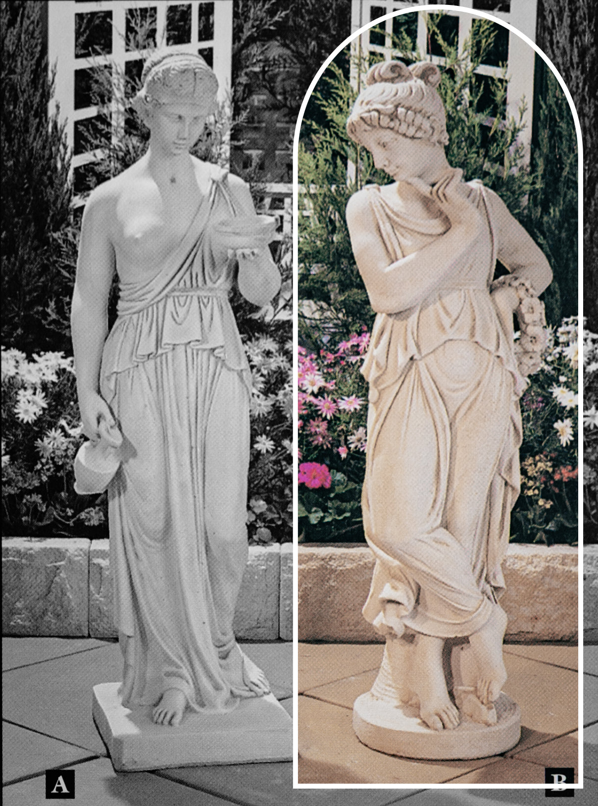 Dancer by Canova Large Concrete Garden Statue