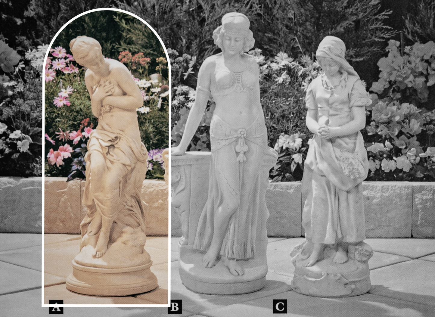 Martina Medium Concrete Garden Statue