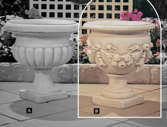 The Capri Urn Concrete Urn