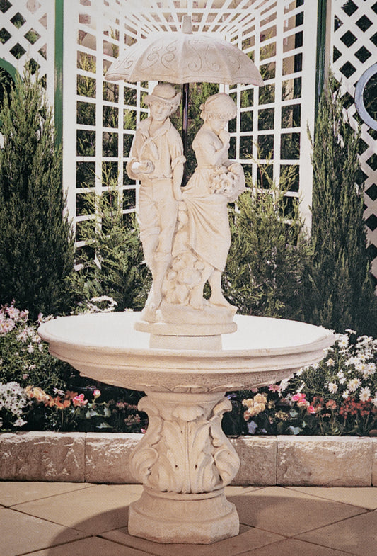 The First Love Concrete Fountain