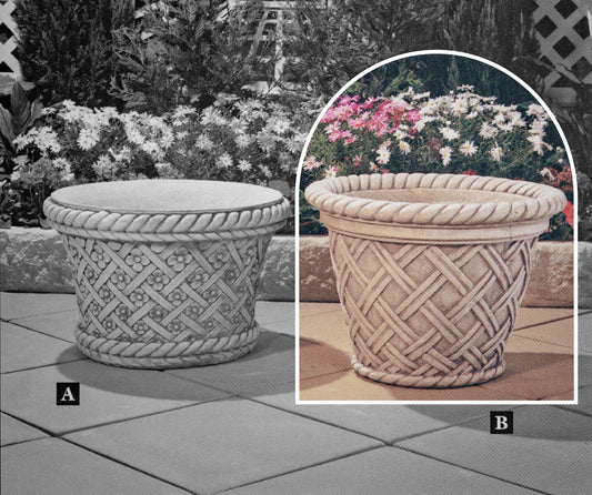 The Linley Planter Concrete Planter