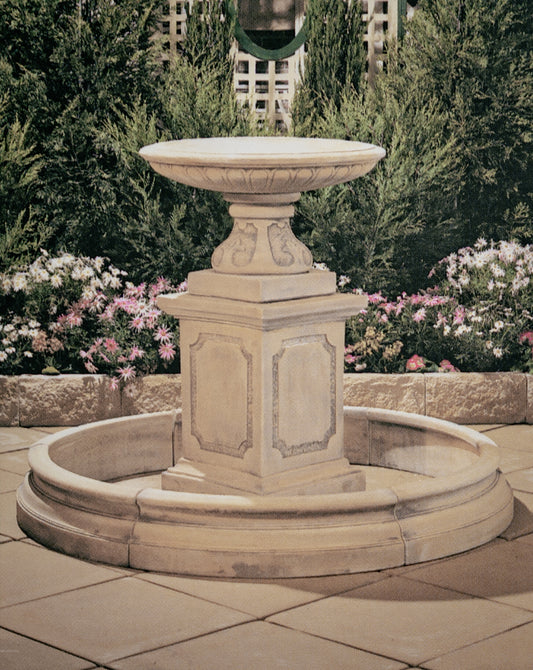 The Northbridge & Classical Pond, B Concrete Fountain