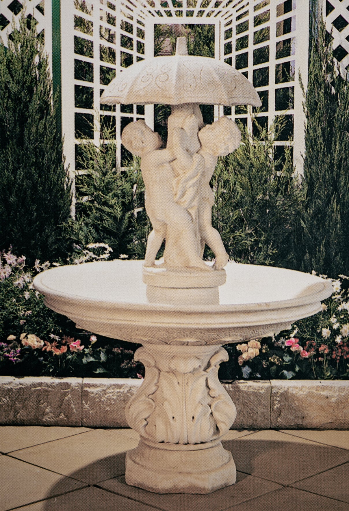 The Umbrella, A Concrete Fountain
