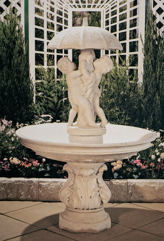 The Umbrella, A Concrete Fountain
