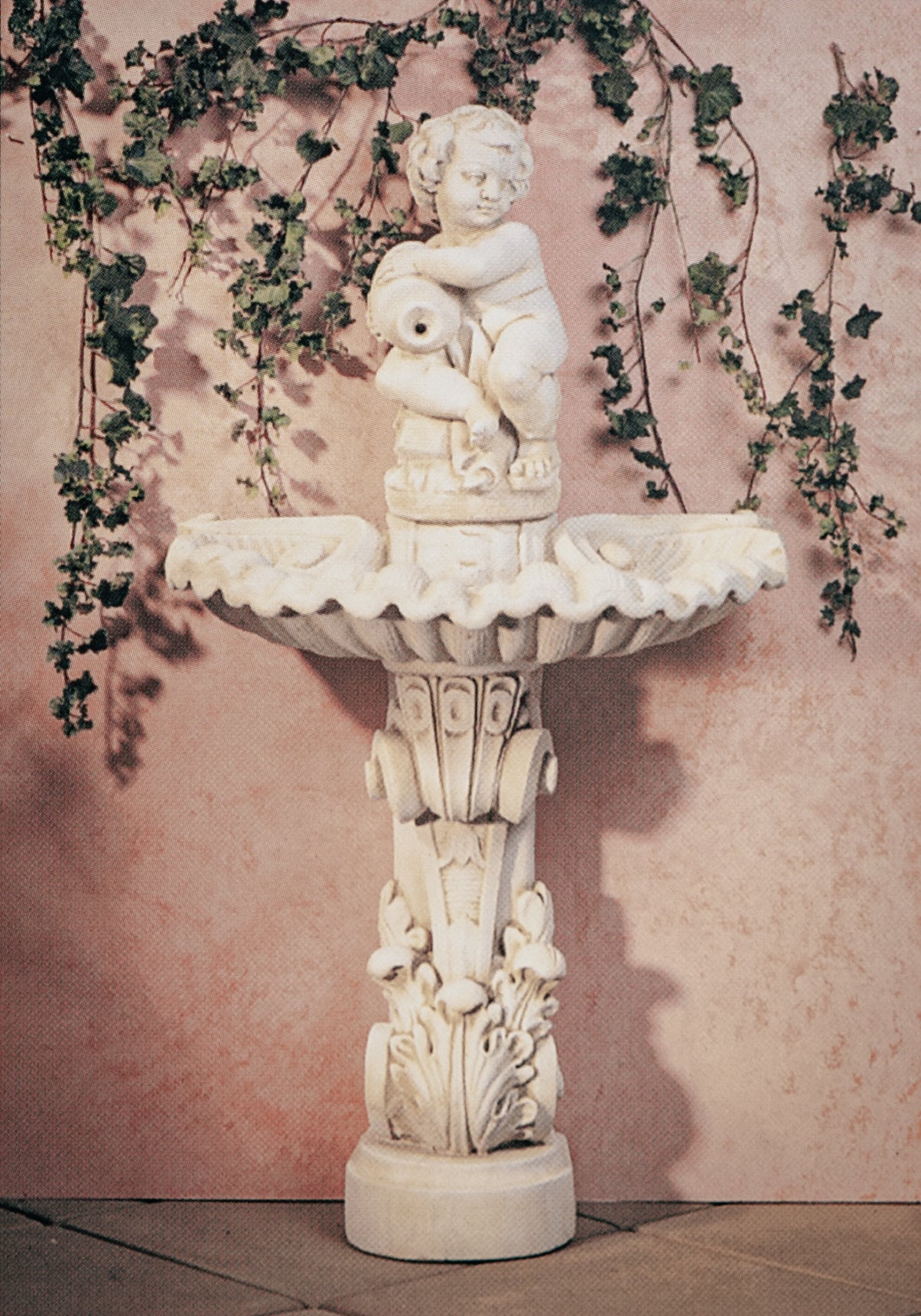 The Vienna Concrete Wall Fountain