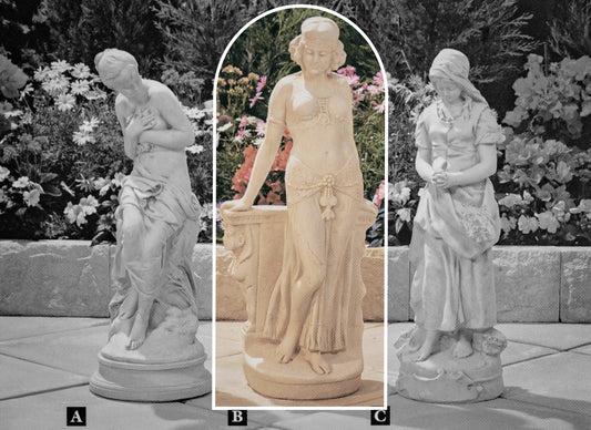 Cleopatra Medium Concrete Garden Statue
