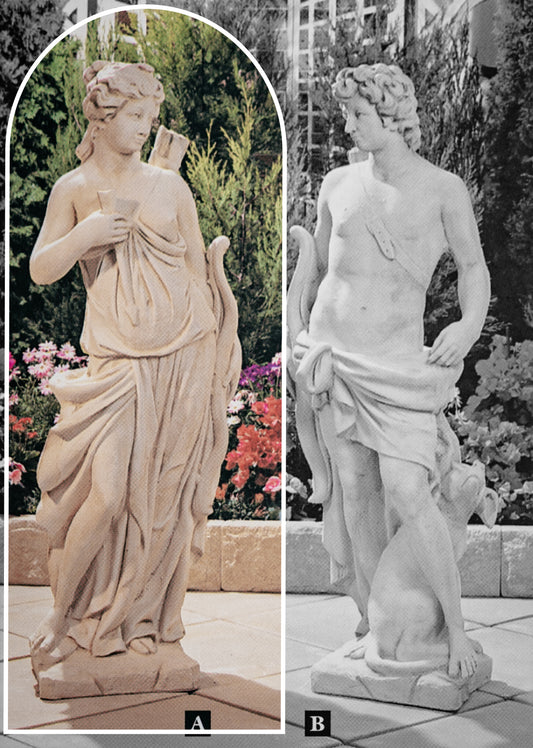 Diana Large Concrete Garden Statue