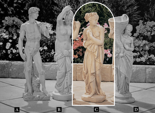 Paolina (Medium) Medium Concrete Garden Statue