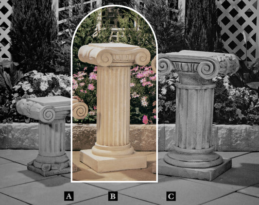 The Olympus Concrete Garden Pedestal