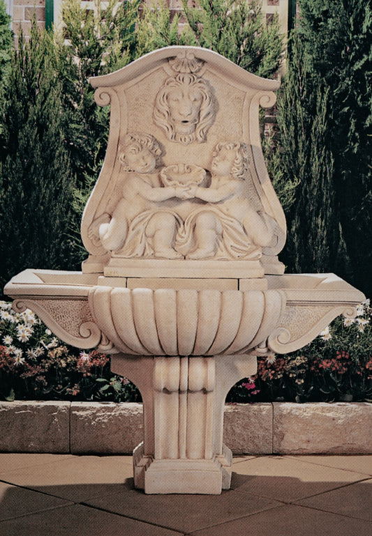 The Sienna Concrete Wall Fountain
